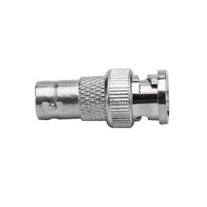 Brass Material RF Straight RP BNC Male Plug To BNC female Jack RF Coaxial Adapter Connector