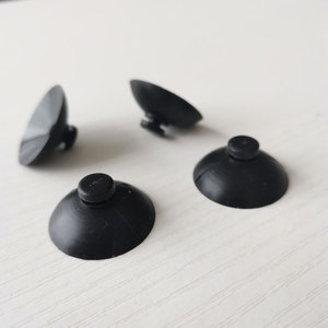 25 mm Diameter <strong>Underwater</strong> Vacuum <strong>Silicone</strong> Mushroom Suction Cup - Product Image 1