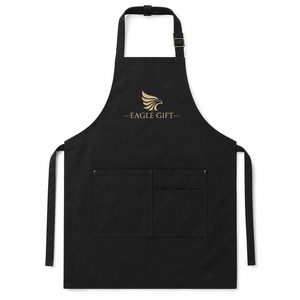 Heavy Duty Washable Reusable Canvas <b>Apron</b> Adjustable Sleeveless Unisex <b>Work</b> <b>Apron</b> With Custom Logo For Kitchen Workshop - Product Image 3