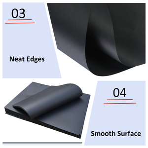 Meilleur prix de haute qualité 180g-400g pâte de bois pure feuilles de doublure noires rouleau étanche à l'humidité spécialité carton <span class=keywords><strong>noir</strong></span> haute résistance - Product Image 4