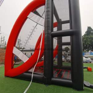 Soplador de juego de aire de fútbol inflable personalizado, accesorio de Material de PVC incluido, juegos inflables de campo deportivo - Product Image 6