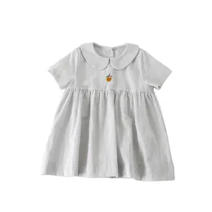 Hot selling fashionable new hot style baby girl dress daily use children's casual dress for girl