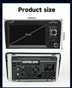 Autoradio Android 7 pouces pour Audi A3 8P 2003-2012 S3 RS3 Sportback Lecteur audio Autoaudio Unité centrale intelligente Navigation GPS - Product Image 6