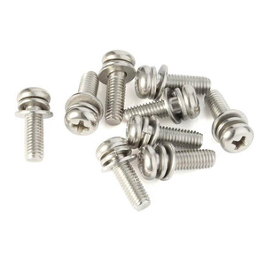 Vis de combinaison de vis standard DIN Fixation de vis à tête cylindrique <span class=keywords><strong>Phillips</strong></span> Sems Vis - Product Image 5