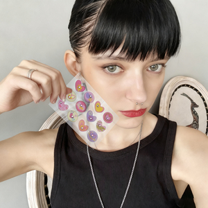 Cerotto Premium per Rimozione Acne sulle Guance, Stile INS, Carino con Diamanti Lucenti, Cerotto Rinfrescante per Brufoli e Acne sul Viso - Product Image 1