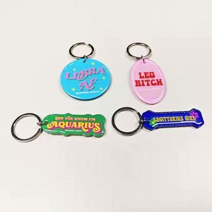 Anime Figure Acrylic Shaker Keychain Factory Design Acrylic Charm Shaker <b>Key</b> <b>Chain</b> Custom Acrylic Keychain - Product Image 4