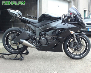 Kit de Carenado de Motocicleta Negro ABS para <span class=keywords><strong>Kawasaki</strong></span> Ninja <span class=keywords><strong>ZX</strong></span> <span class=keywords><strong>6R</strong></span> 636 ZX6R 2009 <span class=keywords><strong>2010</strong></span> 2011 2012 <span class=keywords><strong>ZX</strong></span>-<span class=keywords><strong>6R</strong></span> - Product Image 1