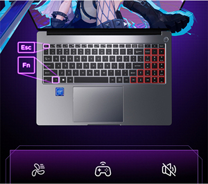 Winmax2 Ordinateur portable miniature haute performance, processeur Core Meteor Lake Ultra <span class=keywords><strong>9</strong></span>, écran 165 Hz, SSD, rétroéclairage RVB, jeu Steam - Product Image 6