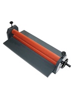 Machine à plastifier à froid manuelle 65 75 100 130 cm de largeur pour film PVC, machine à plastifier manuelle pour le travail du bois