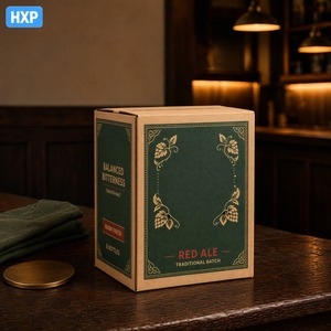 Individuell Bedruckte Kraft-Tragetasche für Flaschenbier - Product Image 2