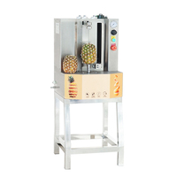 Machine à éplucher les fruits de noix de coco automatique commerciale éplucheur en acier inoxydable fruits légumes éplucheur d'ananas de pomme de terre