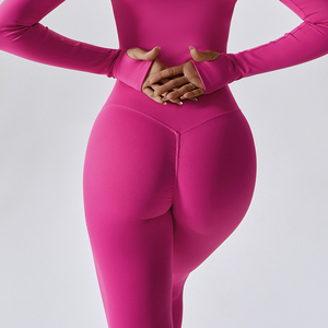 YIYI-Leggings de entrenamiento elásticos para mujer, mallas de cintura alta con Control de barriga - Product Image 2