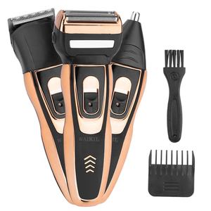 WAIKIL Nouveau <span class=keywords><strong>rasoir</strong></span> électrique rechargeable 3 en 1 multi-cinétique, kit de toilettage, tondeuse à poils de <span class=keywords><strong>nez</strong></span>, <span class=keywords><strong>meilleur</strong></span> ensemble de tondeuses à cheveux - Product Image 2