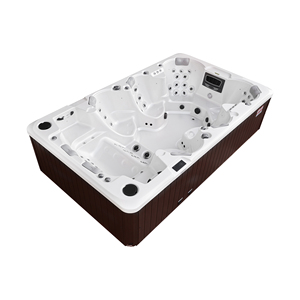 Outdoor Hot Spa 9 Persoons Party Spa Tub Whirlpol Eindeloos Zwembad - Product Image 4