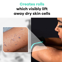 Gant de gommage corporel exfoliant profond en viscose longue OEM, éliminateur de peaux mortes et de bronzage par pulvérisation