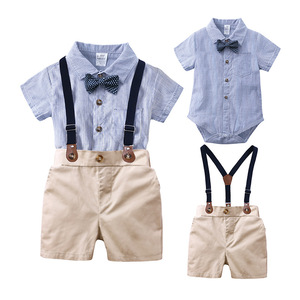 Vêtements pour enfants de haute qualité en gros, nouveaux modèles, ensembles de vêtements, pantalon cargo orange et t-shirt polo pour garçons - Product Image 1