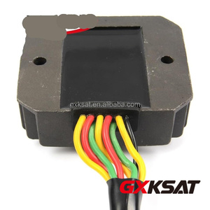 Régulateur de tension redresseur pour moto GXKSAT 10,5 V (batterie) / 14,2 V (éclairage) compatible avec <span class=keywords><strong>Honda</strong></span> <span class=keywords><strong>Goldwing</strong></span> GL1000 1975-1979 - Product Image 5