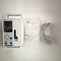 Bomba de infusión de jeringa eléctrica de dos canales más vendida, funciones de bolo KVO, dispositivo médico clínico veterinario para uso hospitalario