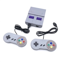 Console de jeu vidéo domestique SNES Famicom haute définition (rouge et blanc) SFC Nostalgique avec 821 jeux intégrés