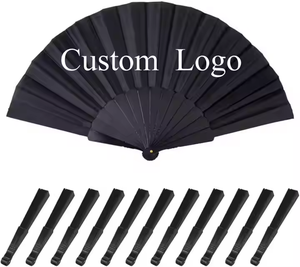 Éventails pliants promotionnels d'été en bambou, faible MOQ, impression personnalisée pour hôtels, restaurants, événements - Product Image 4