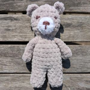 <span class=keywords><strong>Orsetto</strong></span> <span class=keywords><strong>Amigurumi</strong></span> all'uncinetto in peluche, fatto a mano, morbido giocattolo per dormire, regalo personalizzato per baby shower per bambini - Offerta imperdibile - Product Image 4