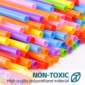 Factory Custom Colorful Plastic <b>Drinking</b> <b>Straws</b> Disposable <b>Straws</b> Bendy Flexible Plastic <b>Straws</b> <b>for</b> Party Favor Business Kids - Product Image 3