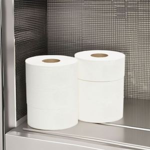 High Quality Eco-Friendly Wholesale Custom 2 Ply 3 Ply Soft Bamboo Pulp Material Jumbo Rolls Toilet <b>Tissue</b> <b>Paper</b> - Product Image 3