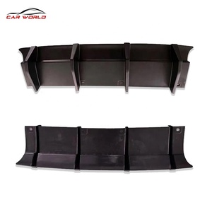 Factory Hot Sales PP Material Rear Lip <b>for</b> 2015-2022 Auto Body Kit New Rear Bumper <b>Diffuser</b> Tow Hook Cut-Outs - Product Image 2