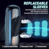 Elektrisches männliches Sexspielzeug Männer Mastur bator Maschine Automatisches Teleskop Männlicher Masturbation becher Handy Stroker Adult Product