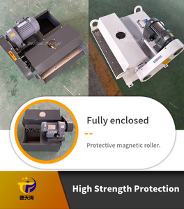 2700 gauss คุณภาพสูง 200L 300L 400L 500L แรงดันลูกกลิ้งแยกแม่เหล็ก - Product Image 6