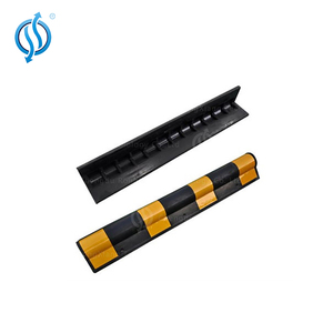 Protector de esquina de borde redondo de <span class=keywords><strong>pared</strong></span>, reflectante, de goma, largo, 36 pulgadas, para columnas de estacionamiento de garaje - Product Image 6