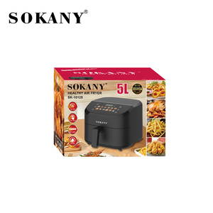 Appareil de cuisine Sokany, four multifonction 8 litres, commande tactile intelligente, style rétro, friteuse à air chaud - Product Image 6