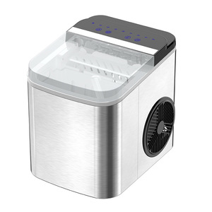 <b>Ice</b> <b>Maker</b> 1.3L Stainless Steel Touchpad Control Cube <b>Ice</b> Home Commercial Use - Product Image 1