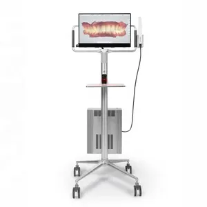נייד שיניים 3D intraoral סורק עם גלגל Stand דיגיטלי רפואת שיניים כף יד Intraoral סורק