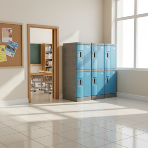 Armoire à chaussures démontable Toppla en ABS durable, design moderne, vente en gros directe usine, pour casiers scolaires - Product Image 1