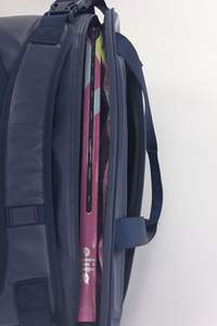 Sac de tennis vintage avec logo personnalisé, sac à dos de tennis, sac de raquette de badminton, sac de raquette de pickleball, sac à dos de sport avec compartiment pour chaussures - Product Image 3