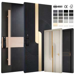 <span class=keywords><strong>Puertas</strong></span> <span class=keywords><strong>blindadas</strong></span> de seguridad antirrobo para Villa de lujo del fabricante superior de China para diseño exterior de entrada principal <span class=keywords><strong>y</strong></span> delantera para el hogar - Product Image 2