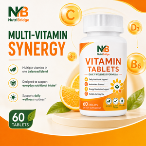 Achat en gros, MOQ faible, multivitamines quotidiennes pour adultes actifs, comprimés vitaminés - Product Image 4