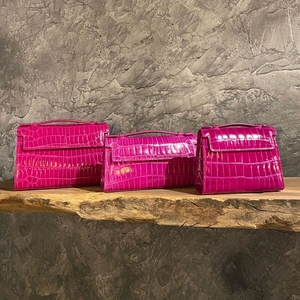 Bolsos de Mano para Mujer, Cuero Genuino, Estampados de Animales, Bonito Bolso de Mano para Mujer - Product Image 1