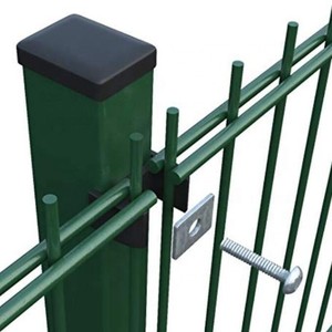 مسحوق معدن مطلي مزدوجة قضيب حصيرة شبكة سياج التوأم شريط سلك شبكة ملحومة 868/656/545 سياج/حديقة سياج المعادن - Product Image 2