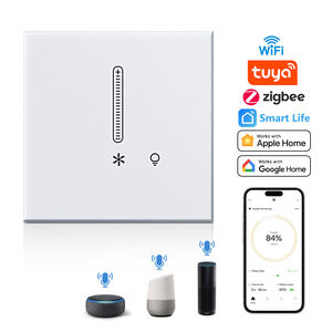 Interrupteur de ventilateur de plafond avec bouton de réglage pour un contrôle de vitesse personnalisé 110-250V AC pour ventilateurs de ventilation domestiques et de bureau - Product Image 1