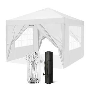 Lớn 6m pop-up gazebo Lều khung thép tán cho triển lãm đám cưới glamping thể thao kho bên sử dụng có thể gập lại in - Product Image 3