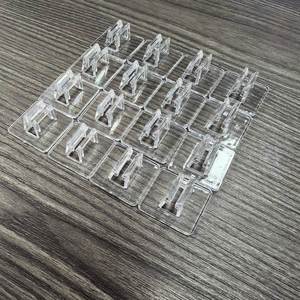 Wholesale Clear Plastic Board <b>Card</b> Stands Acrylic Standee Base Transparent Token Holder Clip for Diy Game Pieces - Product Image 3