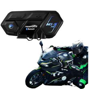 <span class=keywords><strong>Fodsports</strong></span>-Intercomunicador de casco para motocicleta, intercomunicador suave con Bluetooth, auriculares para casco, intercomunicador de motocicleta, PRO, 2017 - Product Image 1