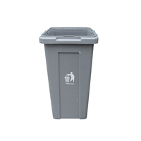 Poubelle en plastique 40L 50L 80L Poubelle intérieure pour la collecte séparée des déchets