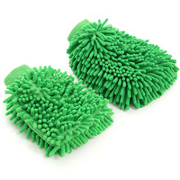 Gant de lavage de voiture en microfibre chenille de qualité supérieure, sans rayures, pour le nettoyage des voitures