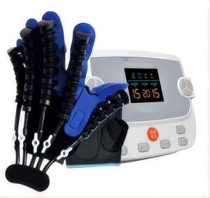 Dispositivo eléctrico de robot de rehabilitación de manos, ejercicio de extensión de dedos para accidente cerebrovascular, hemiplejía, función de mano, entrenador de dedos de recuperación - Product Image 2