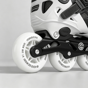 Patins à roulettes pour adultes, coque rigide, roues entièrement lumineuses, roulements ABEC, patins de loisirs en plein air avec verrou de sécurité Ruidongle - Product Image 5