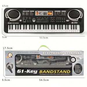 Multi-Function Children Learning <b>Music</b> Toy 61 Keys Piano Keyboard Microphone Electronic Organ Musical Instrument - Product Image 6