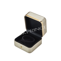 Boîte à bijoux en velours rose de luxe avec logo personnalisé, design haut de gamme, forme de cœur, éclairage LED, boîte à bijoux, collier pendentif, boîte cadeau